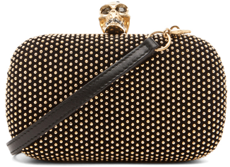 Alexander-McQueen-Classic-Skull-Box-Clutch-with-Strap-in-Black-1