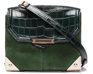 Alexander-Wang-Serpertine-Green-Leather-&-Suede-Marion-Prisma-1