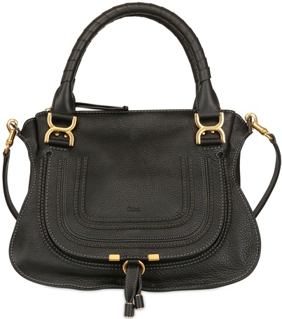 Chloe-medium-marcie-textured-leather-bag-in-black-1