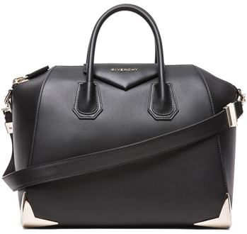 Givenchy-Antigona-Medium-Gold-Corners-in-Black-1