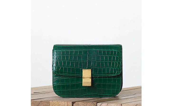 Celine-Classic-Medium-in-Croco-Emerald-2