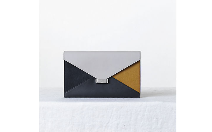 Celine-Diamond-Clutch-in-Multicolour-Pony-Calfskin-Pearl-Grey-1