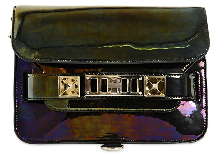 Proenza-Schouler-PS11-mini-classic-oil-slick-lea-bag-1