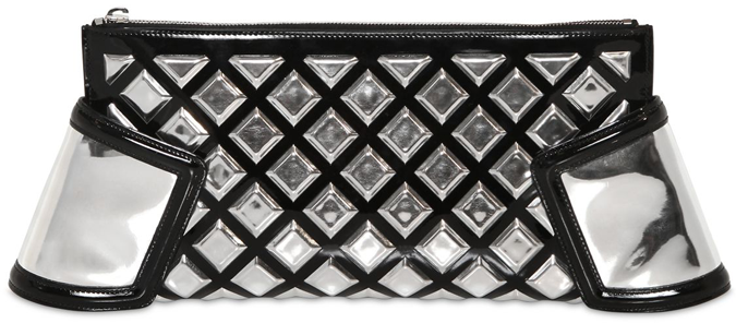 Thomas-Blakk-Filo-Cube-Armour-Quilted-PVC-Clutch-image-1