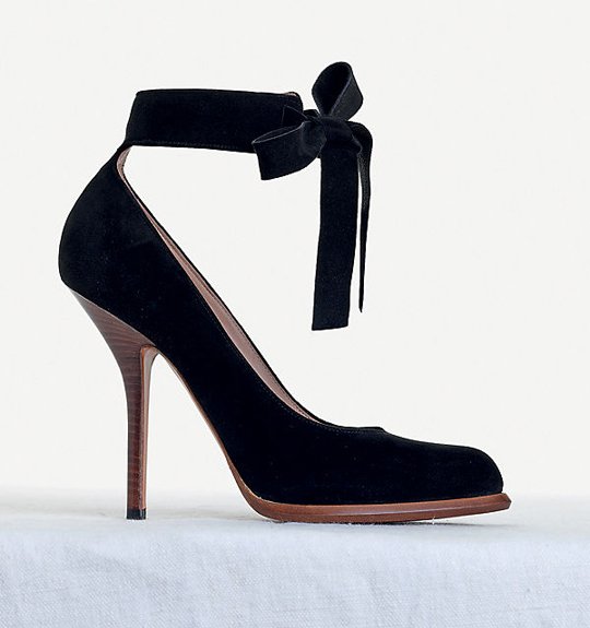 Celine-Nudie-Pump-Thick-Sole-in-Suede-Black-1