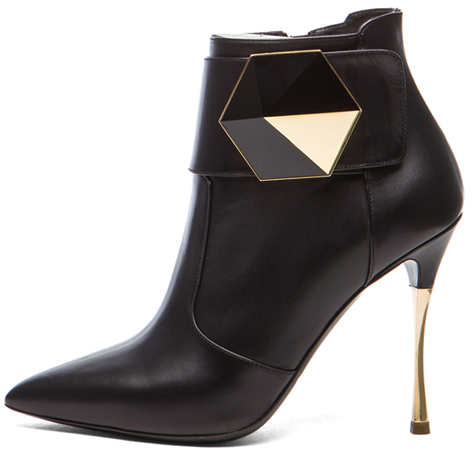 Nicholas-Kirkwood-Geometric-Ankle-Boot-in-Black-image-1