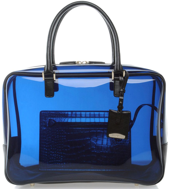 jil-sander-Blue-transparent-PVC-bag