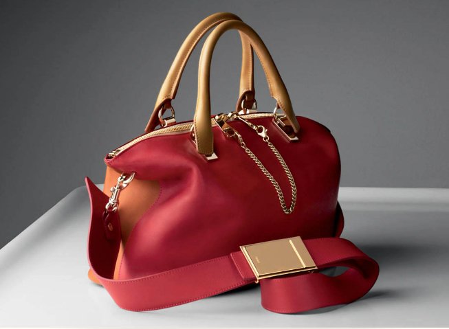 Chloe-baylee-medium-hangbag-in-two-tone-smooth-calfskin-manderine-peel-cherry-jelly-1