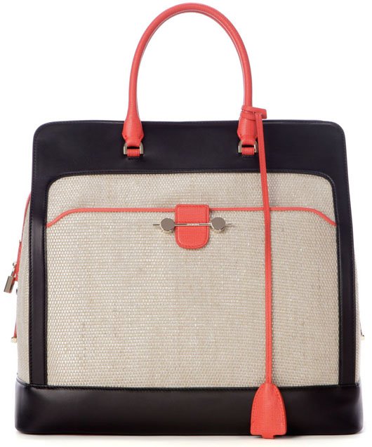 jason-wu-DAPHNE-TRAVEL-BAG-black-orange