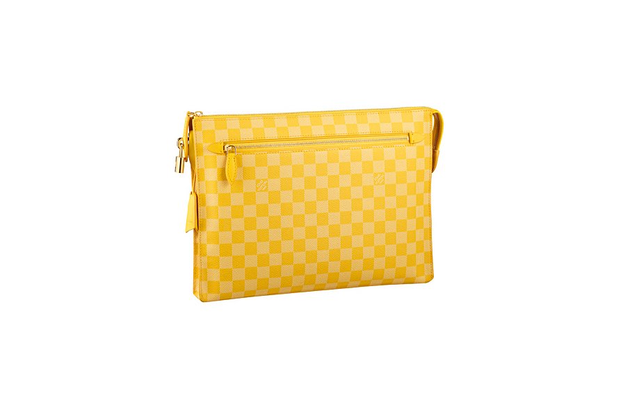 Louis Vuitton Yellow Clutch