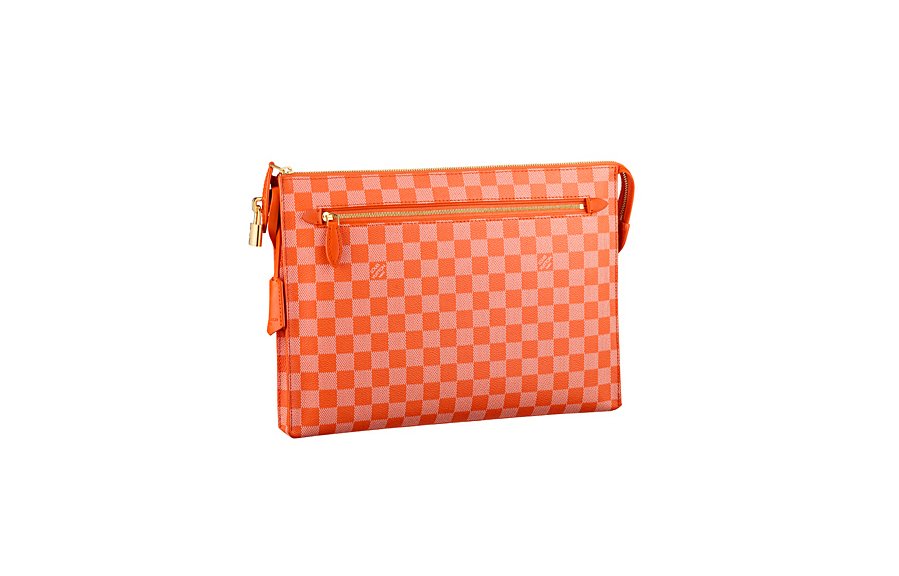 Louis Vuitton Tangerine Clutch