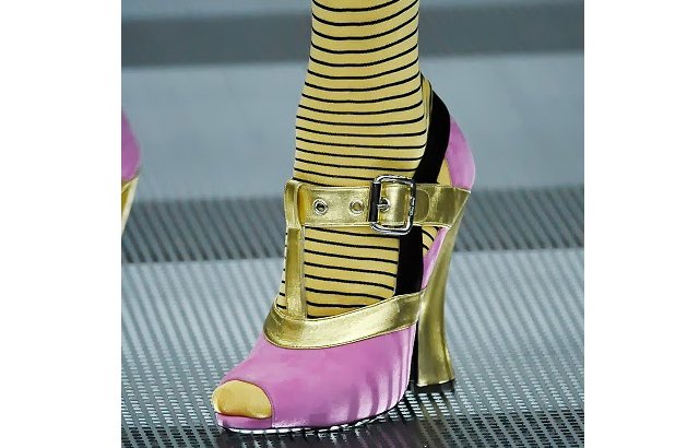 Miu Miu Lame Sandals