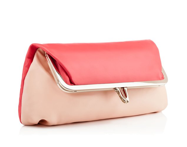 Maxi Loubi Framboisine Clutch