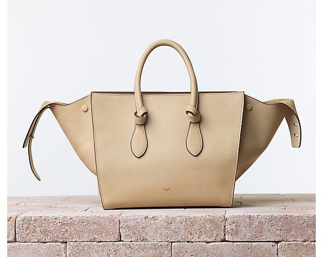 celine-Tie-Handbag-natural-Calfskin-Chamois