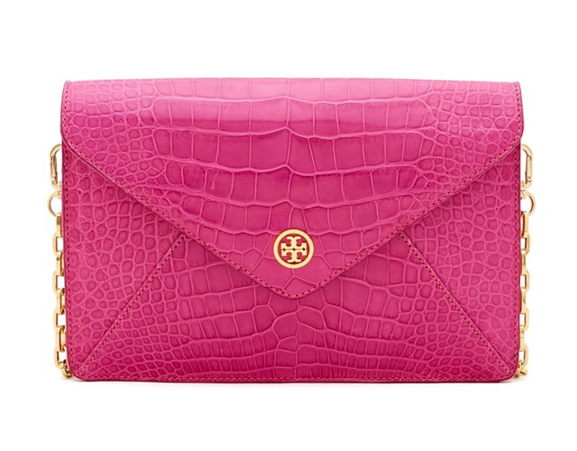 Tory Burch Robinson Double Zip Tote in Alligator Leather