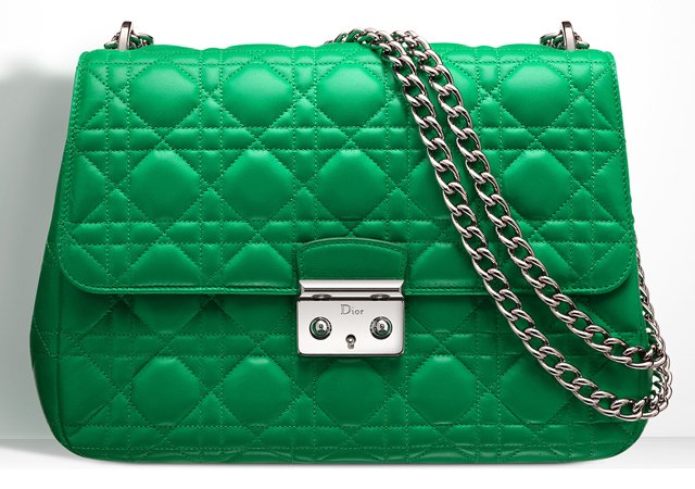 Miss-Dior-large-vert-vif-lambskin-bag