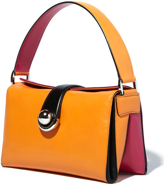 Salvatore-Ferragamo-single-gusset-shoulder-bag-bright-orange-2