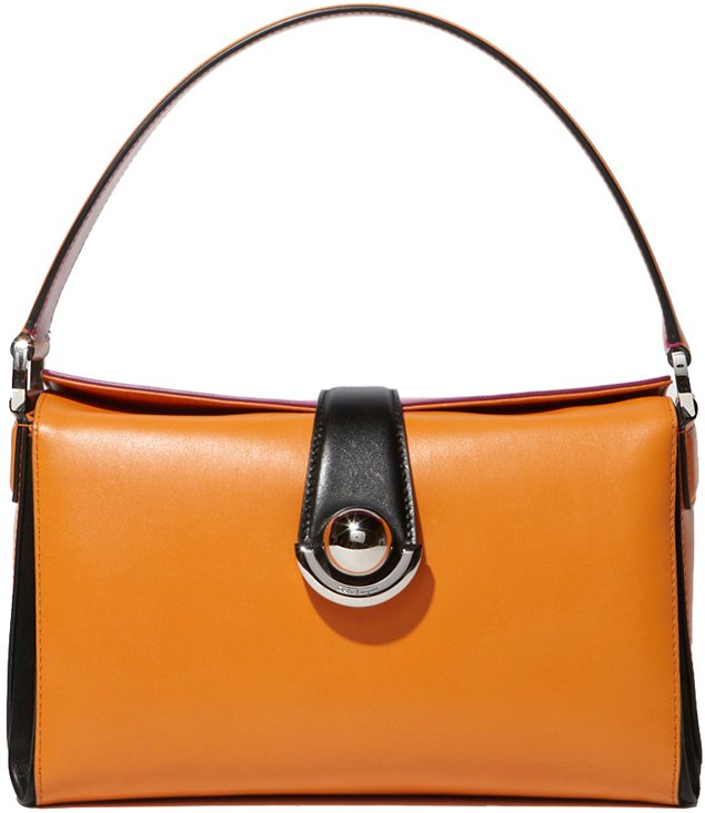 Salvatore-Ferragamo-single-gusset-shoulder-bag-bright-orange