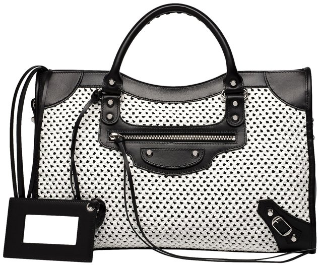 Balenciaga-Weaving-Classic-City-White-Black