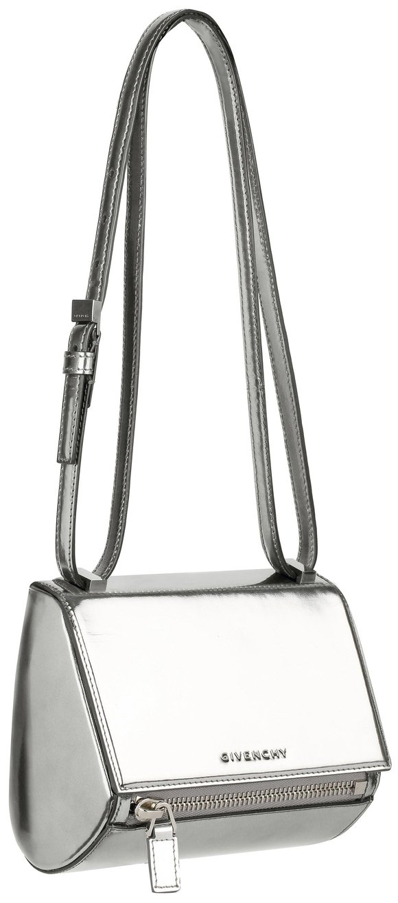 Givenchy-Mini-silver-mirrored-leather-Pandora-Box-bag