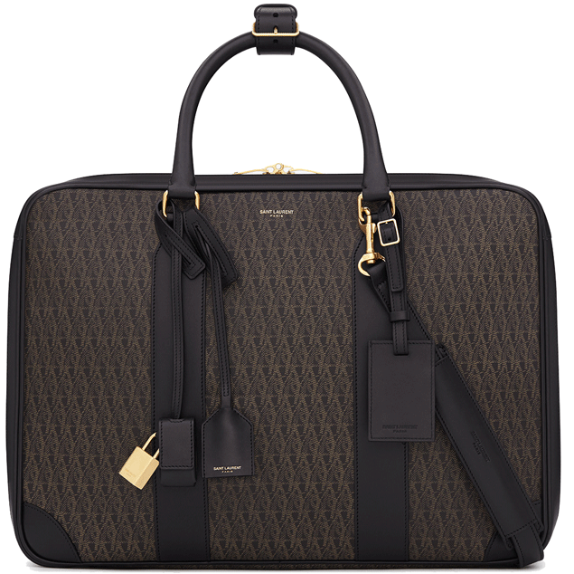 Saint-Laurent-Classic-Monogram-12H-Luggage