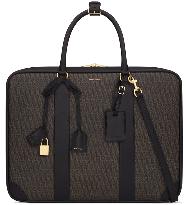 Saint-Laurent-Classic-Monogram-24H-Luggage