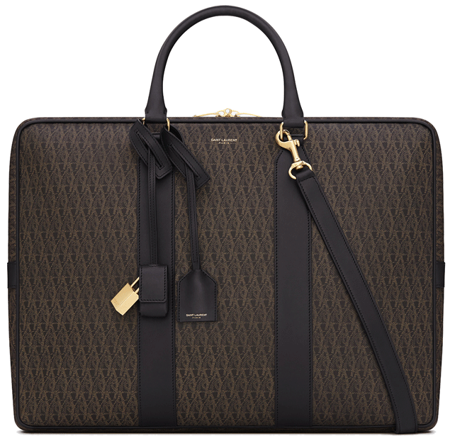 Saint-Laurent-Classic-Monogram-Flat-Briefcase