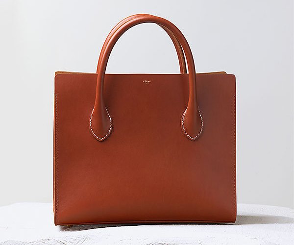 Celine-Boxy-Handbag-Tan-Vegetal-Calfskin