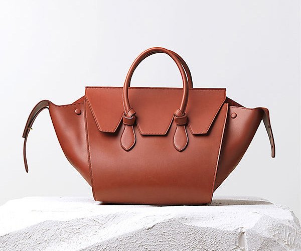 Celine-Tie-Handbag-Brick-Natural-Calfskin