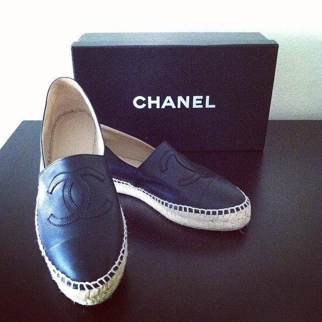 Chanel-Espadrilles-Black