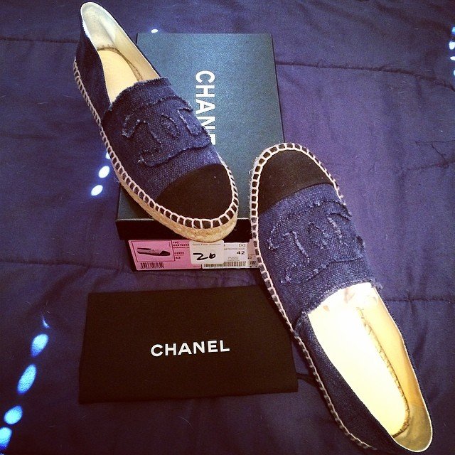 Chanel-Espadrilles-Denim-Blue