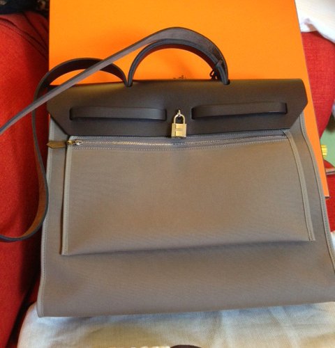 Hermes-Herbag-Zip-Tote