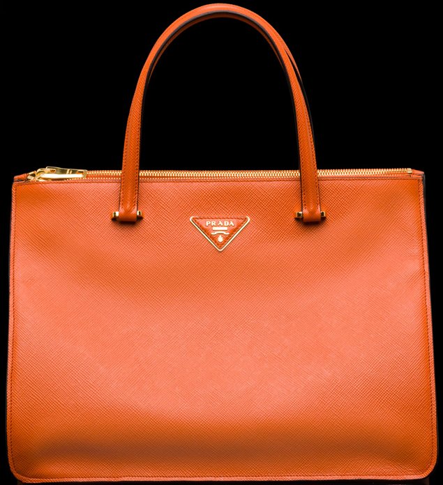 Prada-Saffiano-Cuir-Tote-orange