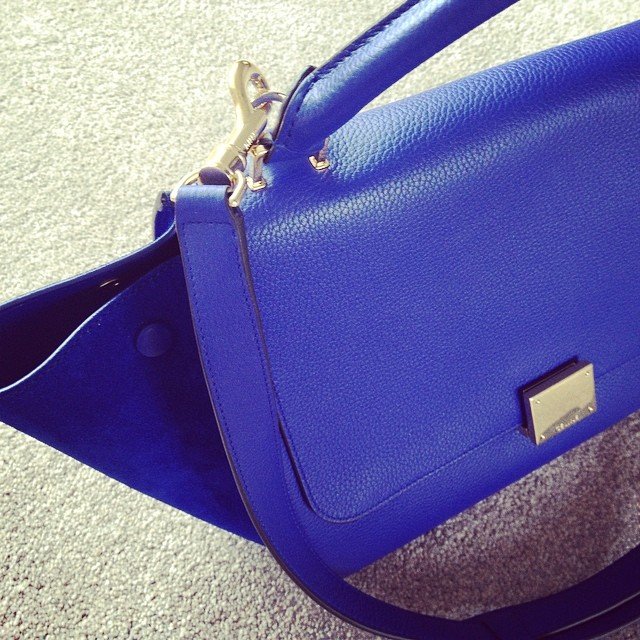 Celine-Trapeze-Bag-Blue