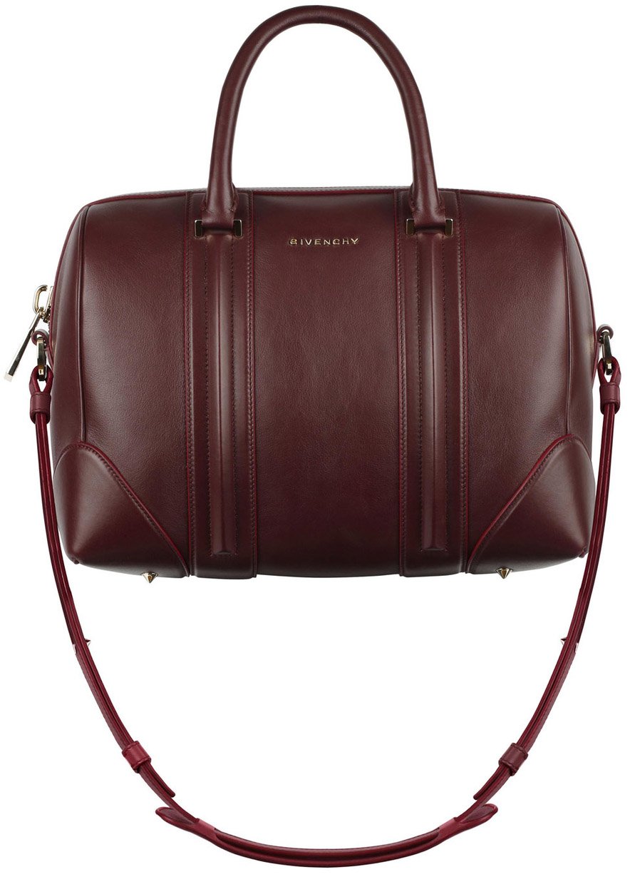 Givenchy-Oxblood-red-smooth-leather-Lucrezia-bag