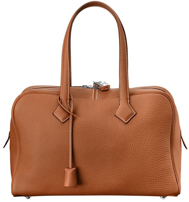 Hermes-Victoria-II-Tote-Gold