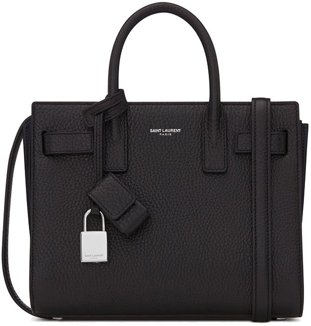 Saint-Laurent-Baby-Sac-de-Jours-Tote-Black