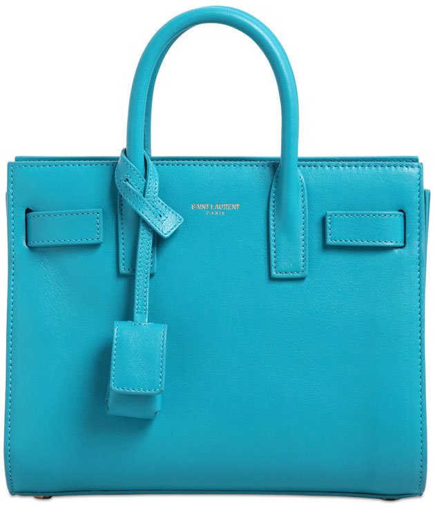 Saint-Laurent-Baby-Sac-de-Jours-Tote-Blue