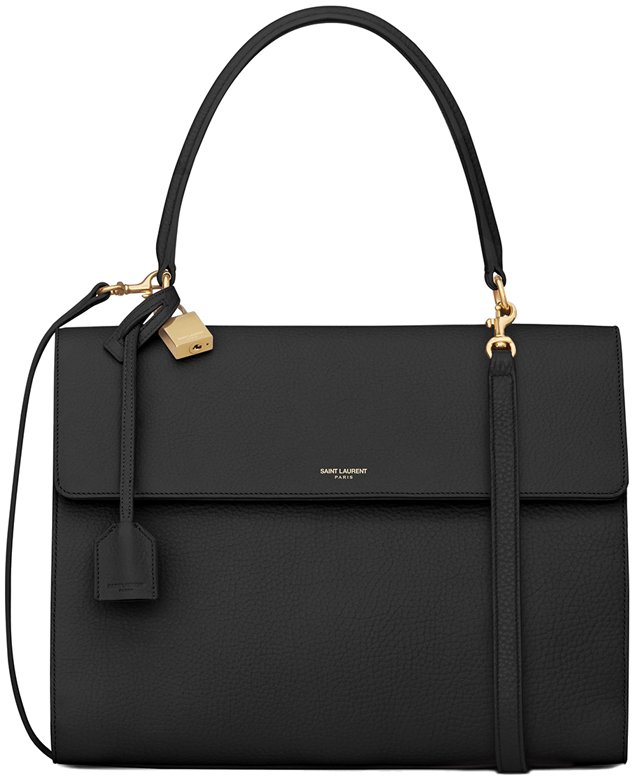 saint-laurent-Moujik-bag-in-black-grained