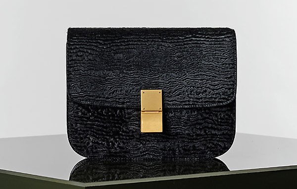 Celine-Black-Stamped-Pony-Box