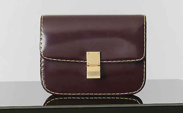 Celine-Burgundy-Spazzolato-Box-Bag