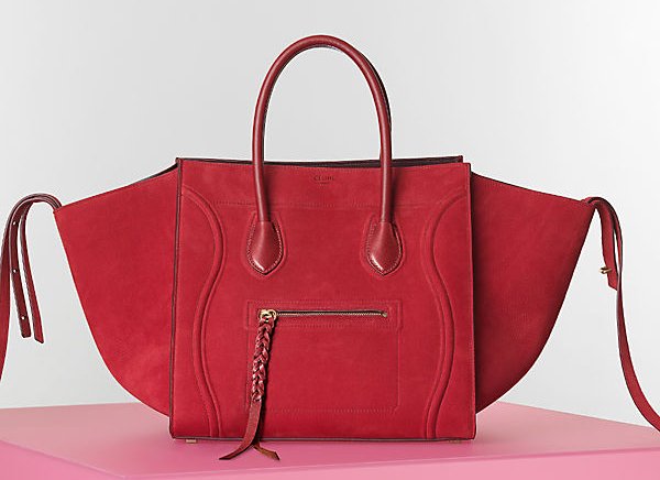 Celine-Red-Nubuck-Suede-Phantom-toe