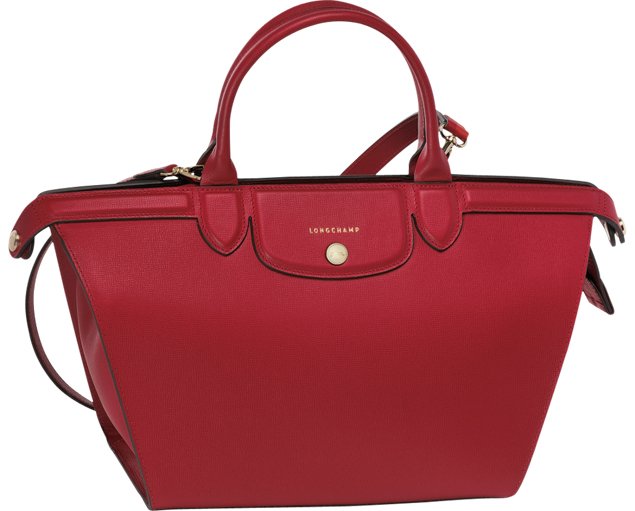 Longchamp-Le-Pliage-Heritage-Tote-Carmine