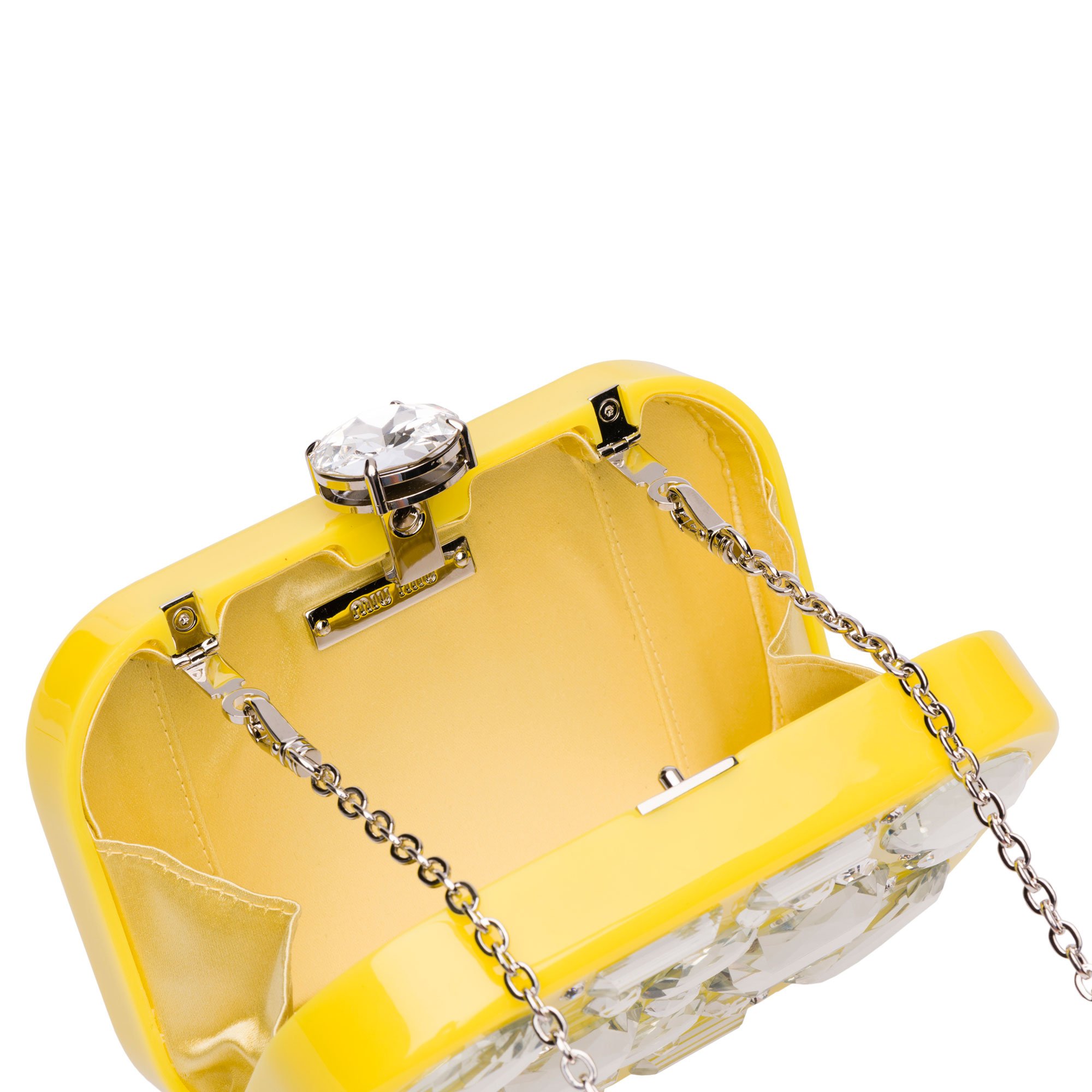 Miu-Miu-Plexiglass-Clutch-yellow-interior