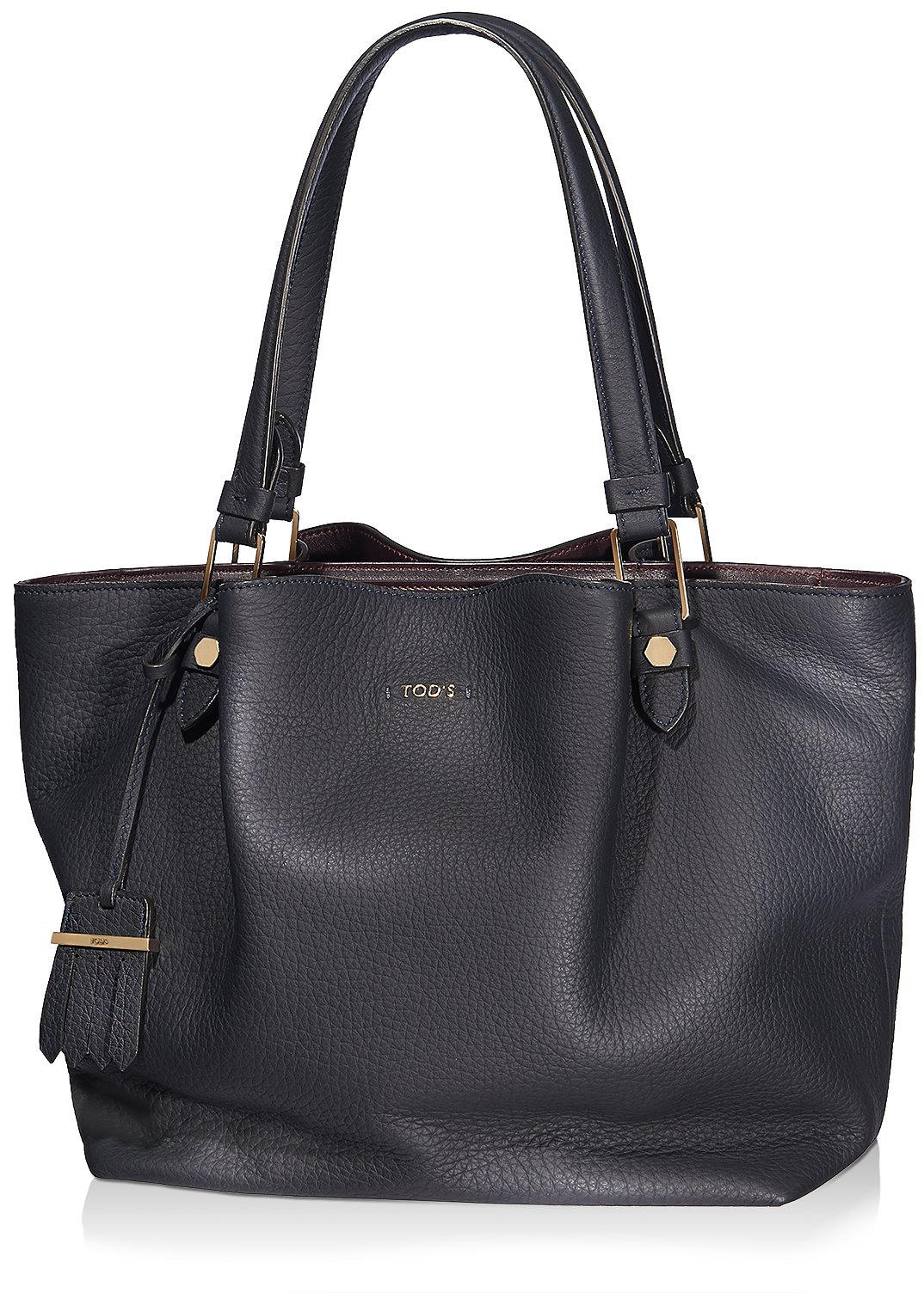 Tods-Medium-Flower-Bag-black-glossy