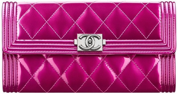 Chanel-Boy-Flap-Wallet-Patent