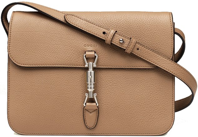 Gucci-Jackie-Flap-Bag-Beige