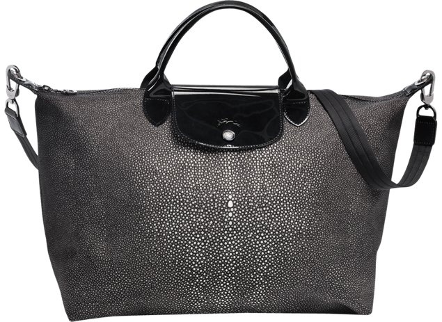 Longchamp-Le-Pliage-Néo-Fantaisie-Black