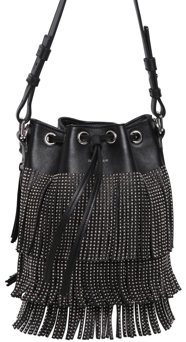 Saint-Laurent-Small-Emmanuelle-Bucket-Bag-Fringed