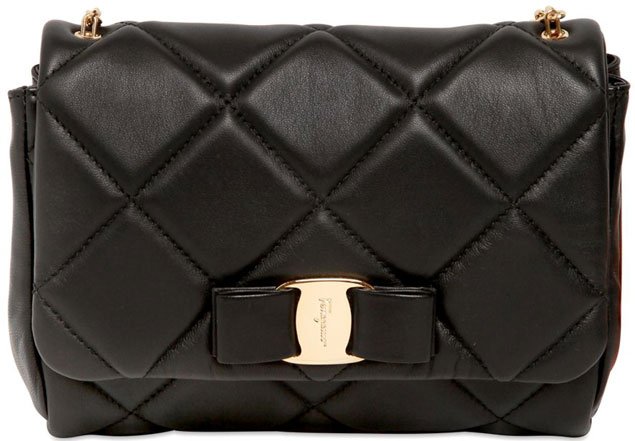 Salvatore-Ferragamo-Quilted-Shoulder-Bag